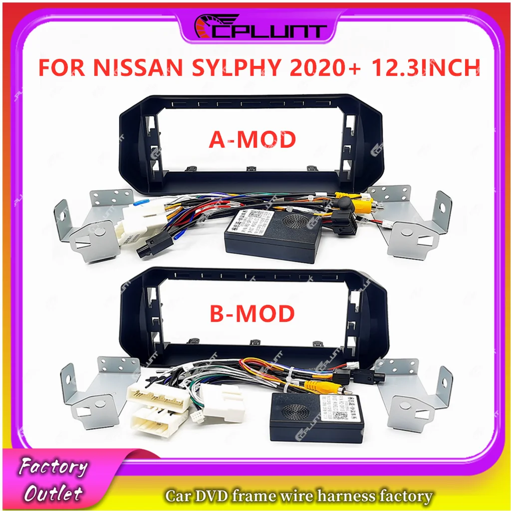 2 Din Car Stereo Radio Frame Fascia Adapter For NISSAN SYLPHY 2020+ 12.3 INCH Android DVD Dash Fitting Panel Kit
2 Din Car Stereo Radio Frame Fascia Adapter For NISSAN SYLPHY 2020+ 12.3 INCH Android DVD Dash Fitting Panel Kit