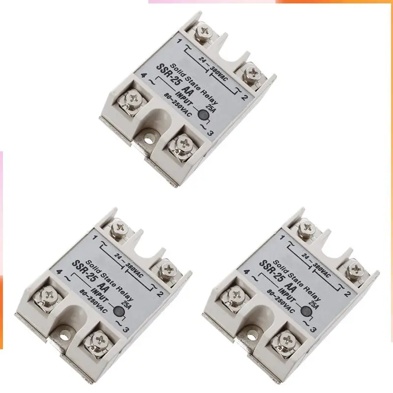 A92Z 3X SSR-25AA 80-250 В 25 А Полный модуль управления машиной переменного тока Государственные реле
A92Z 3X SSR-25AA 80-250 В 25 А Полный модуль управления машиной переменного тока Государственные реле