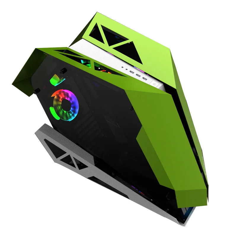 Irregular Computer Casing Desktop Power Supply Pc Gaming Computer Tower Computer Gaming Cabinet Green Case Gaming Cabinet 7fans
Irregular Computer Casing Desktop Power Supply Pc Gaming Computer Tower Computer Gaming Cabinet Green Case Gaming Cabinet 7fans