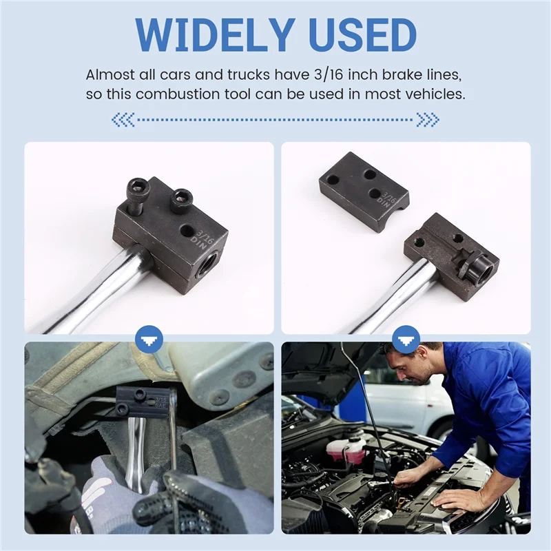 2025 Trend 3/16 Inch Brake Line Double Flaring Tool Handheld 45 Degree For Brake Hose Nickel Tube And Copper Tubing
2025 Trend 3/16 Inch Brake Line Double Flaring Tool Handheld 45 Degree For Brake Hose Nickel Tube And Copper Tubing