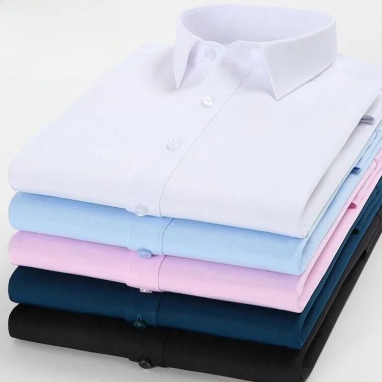 Loose Long Sleeve Men's Business Shirt Casual Workwear Spring Autumn Professional Formal White Shirt Polyester Fiber
Loose Long Sleeve Men's Business Shirt Casual Workwear Spring Autumn Professional Formal White Shirt Polyester Fiber