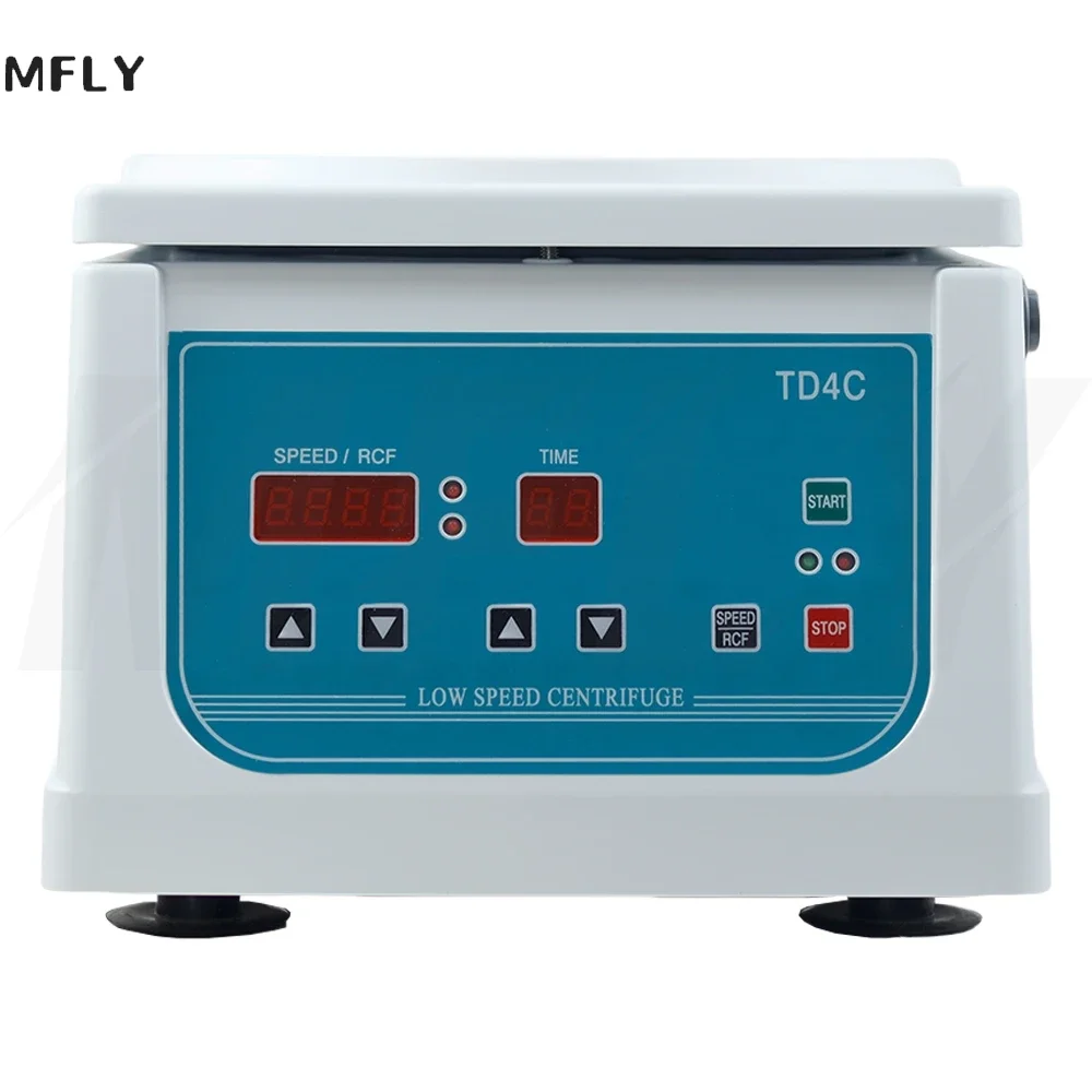 TD4C Laboratory Centrifuge Electric Low Speed Centrifuge Digital Display Desktop Centrifugal Machine 0-4000RPM Adjustable
TD4C Laboratory Centrifuge Electric Low Speed Centrifuge Digital Display Desktop Centrifugal Machine 0-4000RPM Adjustable