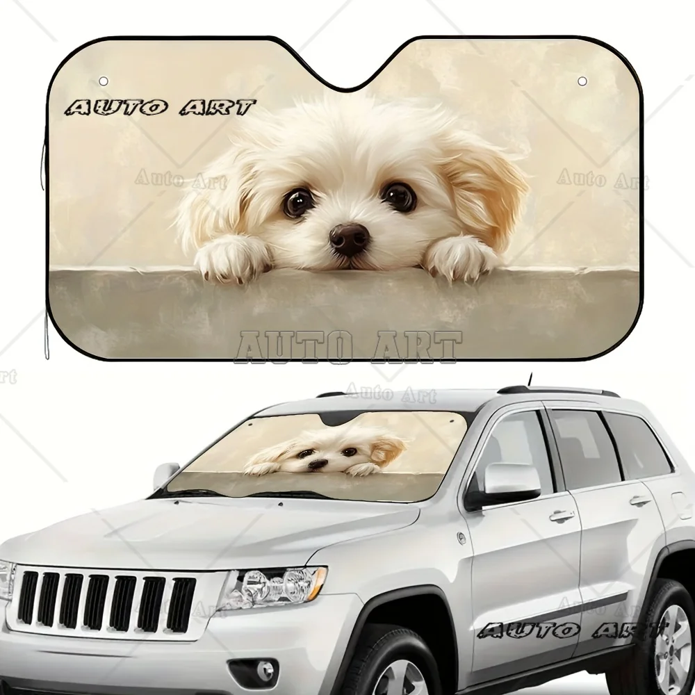 Puppy Eyes Car Sun Visor Blocks Sunlight Windshield Sunshade Car Front Window Visor Sunshade Accessories Covers
Puppy Eyes Car Sun Visor Blocks Sunlight Windshield Sunshade Car Front Window Visor Sunshade Accessories Covers