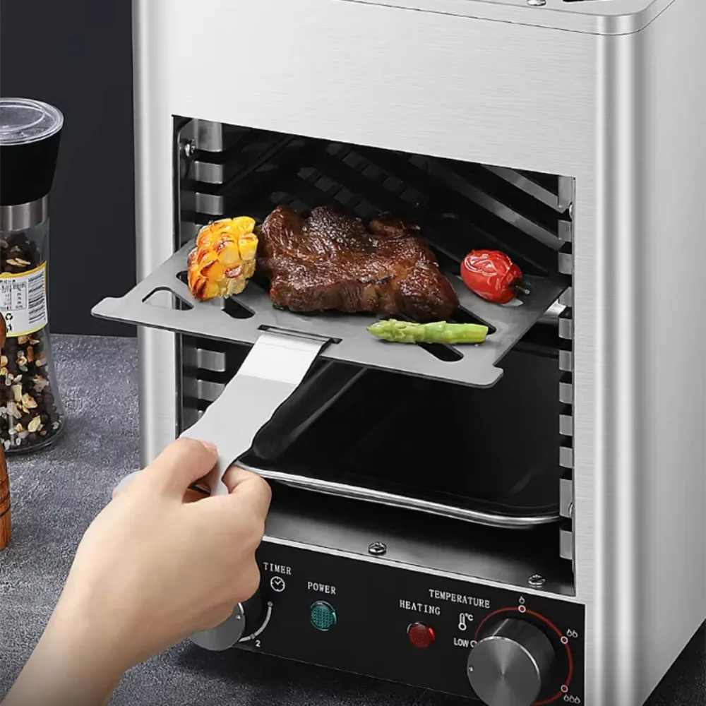 800℃ Commercial Electric Oven Machine Fully Automatic Frying Steak Machine 220V Electric Steak Grill Machine
800℃ Commercial Electric Oven Machine Fully Automatic Frying Steak Machine 220V Electric Steak Grill Machine