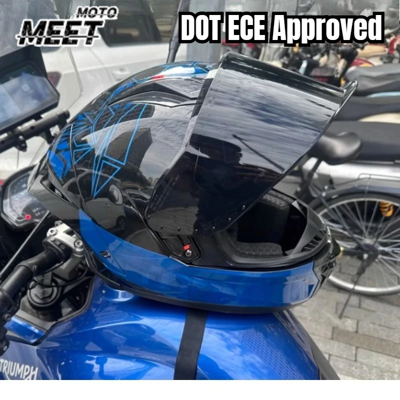 DOT Unisex Motorcycle Helmet Full Helmet Safety Helm Helmet Outdoor Riding Casco Moto Capacetes Helmets four seasons Universal
DOT Unisex Motorcycle Helmet Full Helmet Safety Helm Helmet Outdoor Riding Casco Moto Capacetes Helmets four seasons Universal