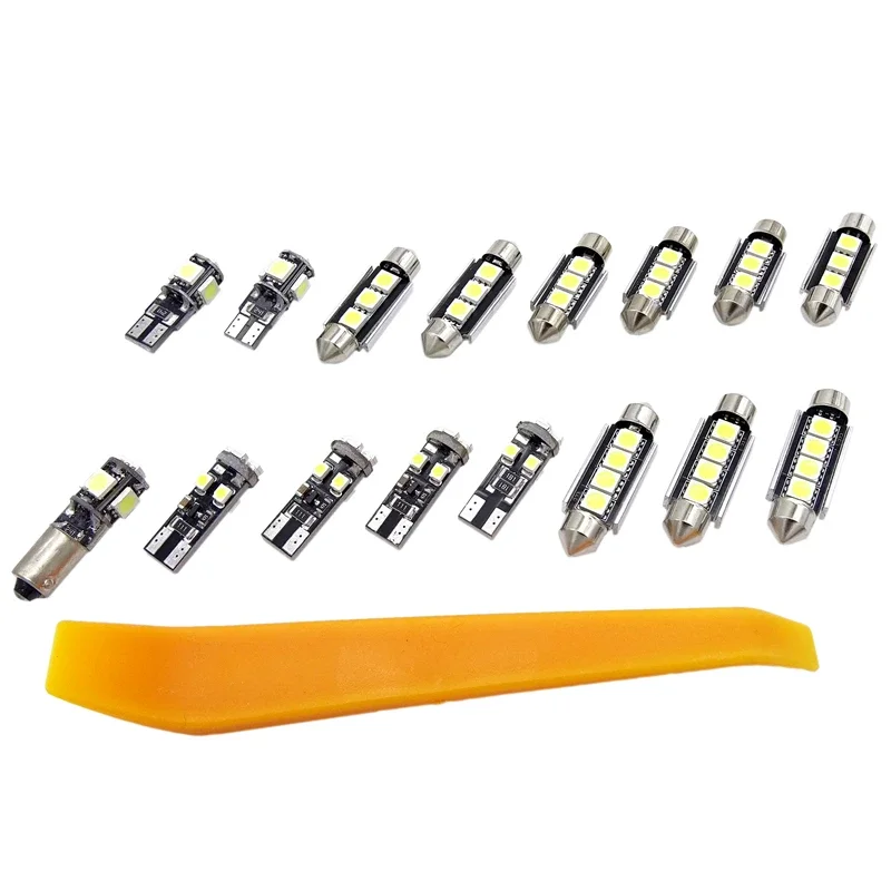 16Pcs Car LED Interior Reading lights Overhead Lighting lamp Package Vanity Mirror light Pedal lamps for VW Passat B6 2006-2010
16Pcs Car LED Interior Reading lights Overhead Lighting lamp Package Vanity Mirror light Pedal lamps for VW Passat B6 2006-2010
