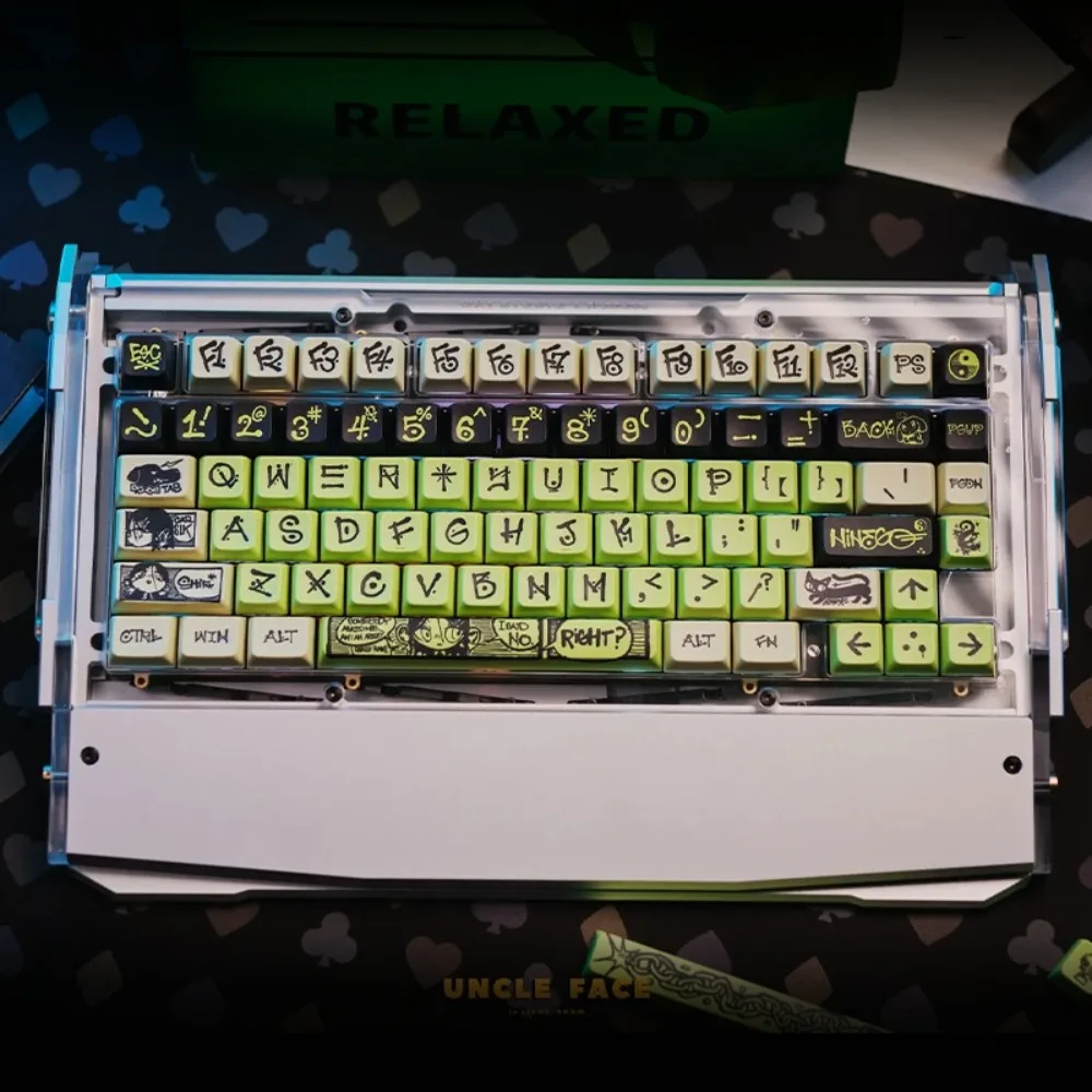 NINEGO Graffiti Keycap Set 135key PBT Custom Artist Co-Branding Anime Keyboard Cap MDA Profile KeyCap for Mechanical Keyboard
NINEGO Graffiti Keycap Set 135key PBT Custom Artist Co-Branding Anime Keyboard Cap MDA Profile KeyCap for Mechanical Keyboard