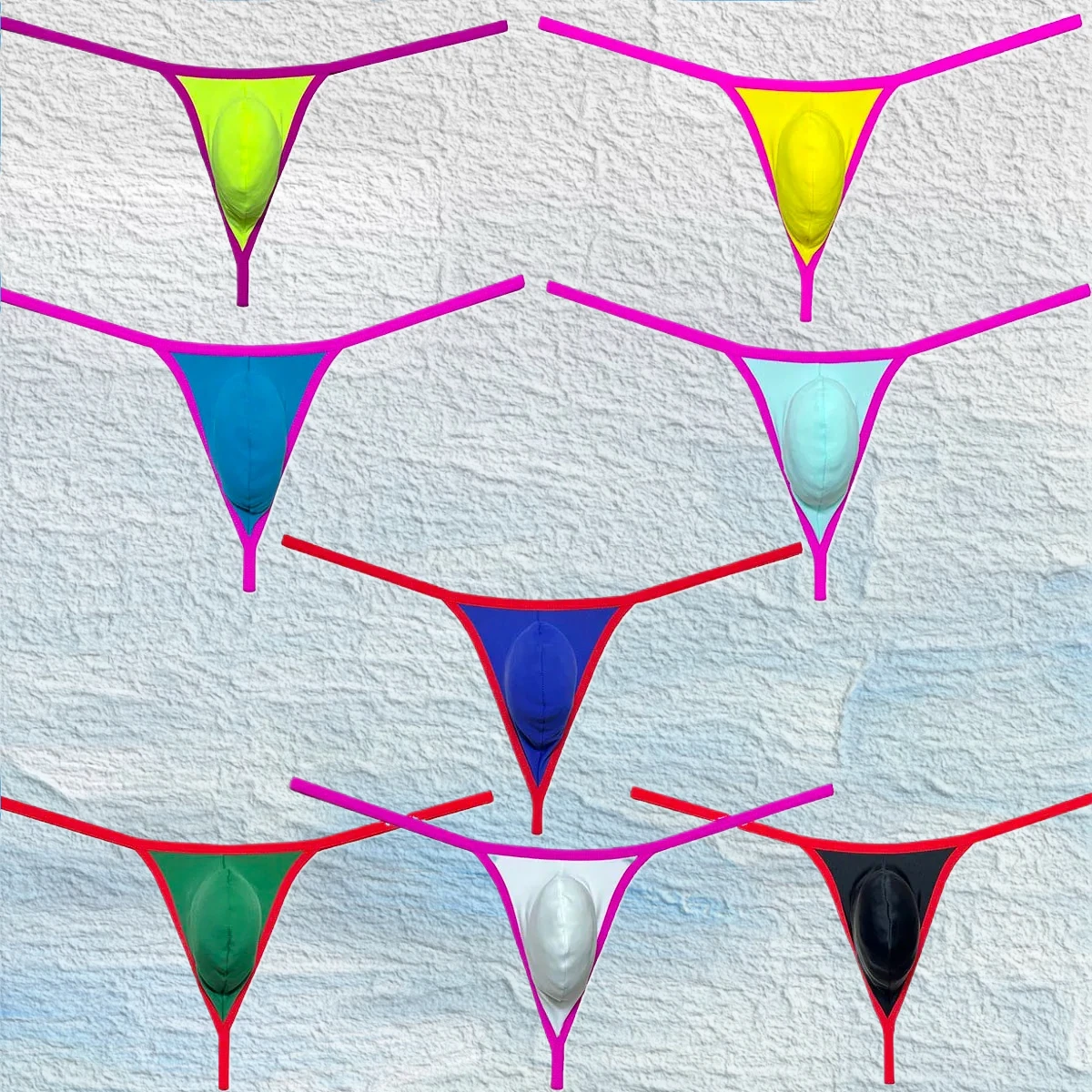 Men's Pouch G-String Underwear Ultrathin Bikini Panties Male String Thong Offers a Sexy Low-rise Fit Second-skin Comfort Briefs
Men's Pouch G-String Underwear Ultrathin Bikini Panties Male String Thong Offers a Sexy Low-rise Fit Second-skin Comfort Briefs