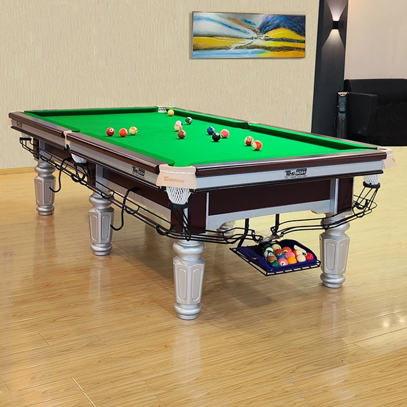 Бильярдный стол стандартного типа, бытовой домашний бильярдный стол, стандартный тип, коммерческий бильярд, китайский черный восемь столов
Бильярдный стол стандартного типа, бытовой домашний бильярдный стол, стандартный тип, коммерческий бильярд, китайский черный восемь столов