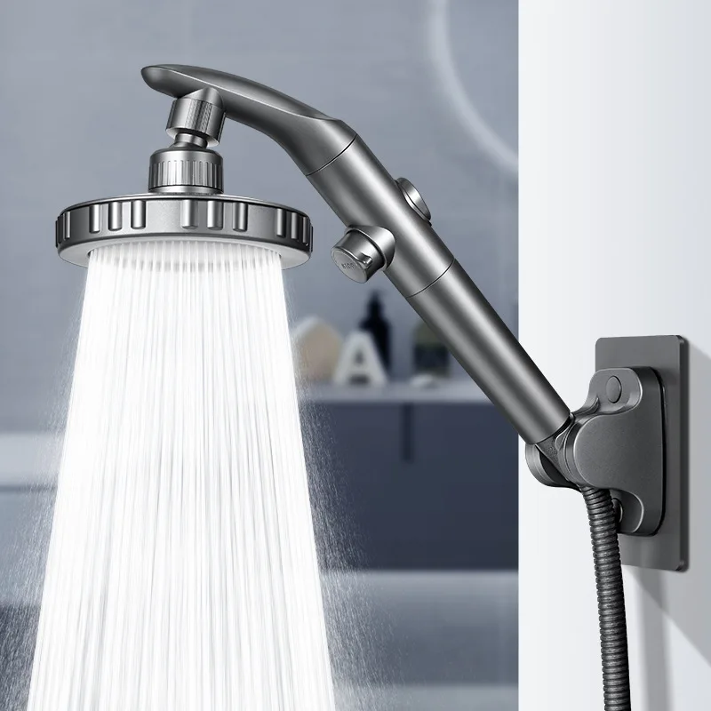 Регулируемый ручной насадка для душа двойного назначения, вращающийся локоть, набор насадок для душа, усилитель, большой выход воды
Регулируемый ручной насадка для душа двойного назначения, вращающийся локоть, набор насадок для душа, усилитель, большой выход воды