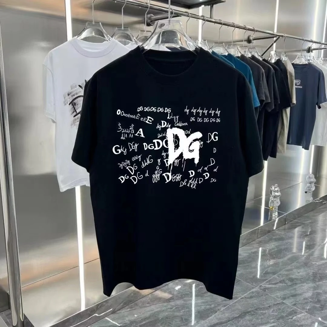 2025 Summer Latest Women's European and American Popular Fashion Letter Cotton Printed T-shirt Fashionable Breathable Unisex Y2K
2025 Summer Latest Women's European and American Popular Fashion Letter Cotton Printed T-shirt Fashionable Breathable Unisex Y2K