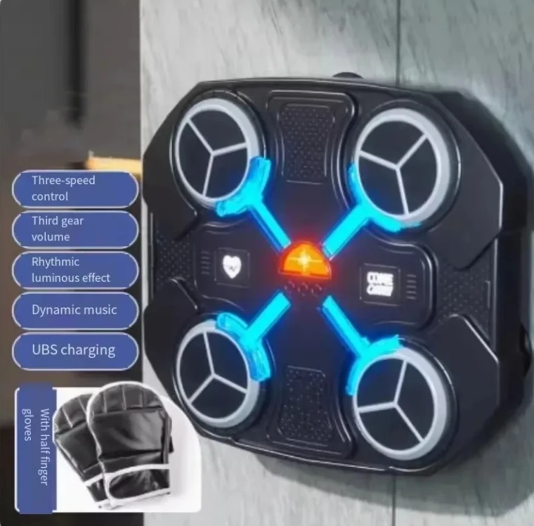 Умный музыкальный Bluetooth-тренажер для бокса, спортивный фитнес-тренажер, детский боксерский тренажер, настенный боксерский тренажер с перчатками (акция)
Умный музыкальный Bluetooth-тренажер для бокса, спортивный фитнес-тренажер, детский боксерский тренажер, настенный боксерский тренажер с перчатками (акция)