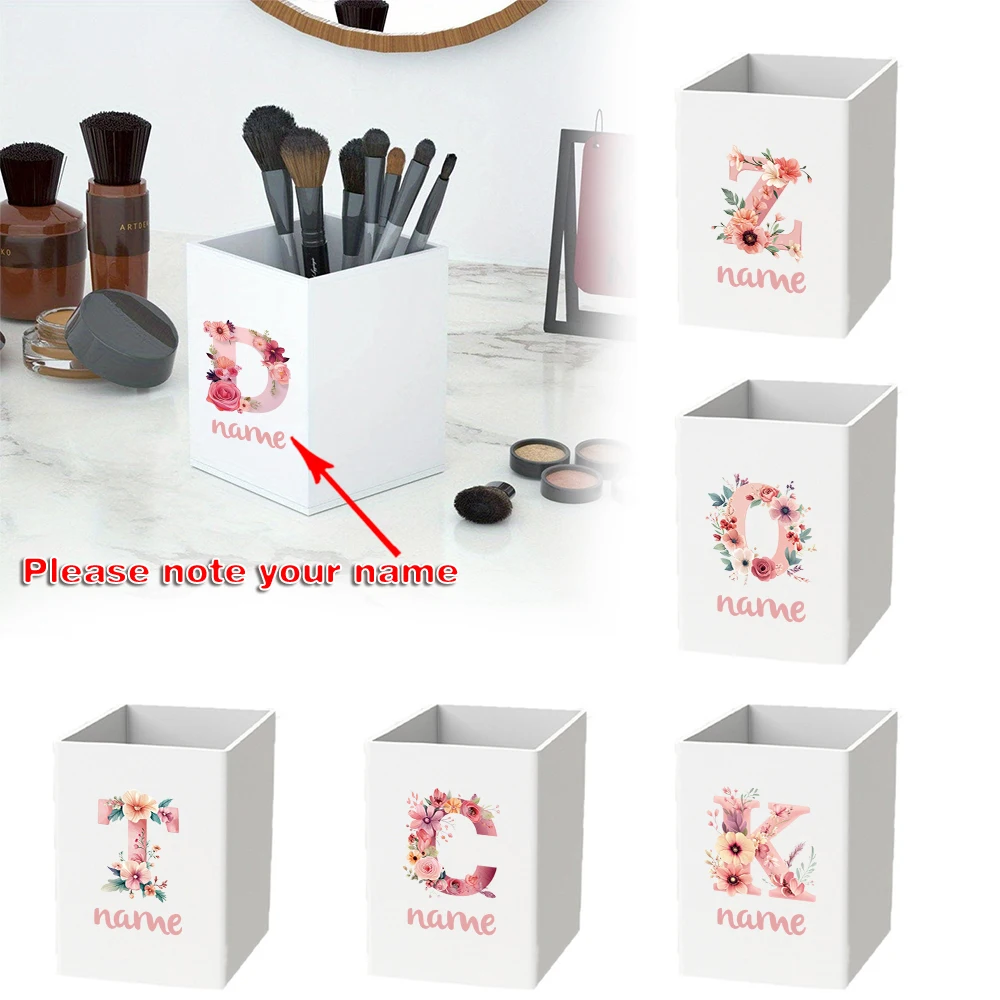 Customized Name Practical Acrylic Pen Holder Pencil Cup Minimalist Stationery Holder Desk Organizer Study Decor Personalized DIY
Customized Name Practical Acrylic Pen Holder Pencil Cup Minimalist Stationery Holder Desk Organizer Study Decor Personalized DIY