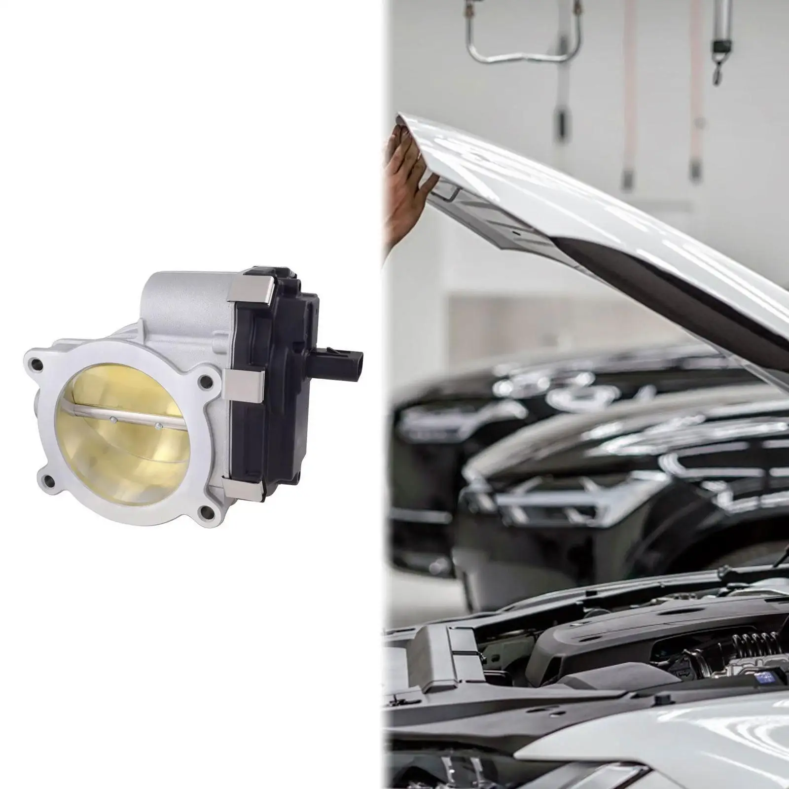 7.48x7.48x5.12inch Car Electronic Throttle Body 12678224 Replace for GMC Sierra 1500 2014-2023 5.3L
7.48x7.48x5.12inch Car Electronic Throttle Body 12678224 Replace for GMC Sierra 1500 2014-2023 5.3L