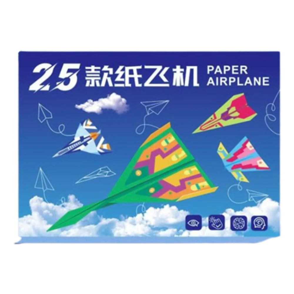 Paper Handmade Colored Paper Set Art Learning Montessori Airplane Origami Set Folding Cartoon Versatile Paper Aircraft
Paper Handmade Colored Paper Set Art Learning Montessori Airplane Origami Set Folding Cartoon Versatile Paper Aircraft