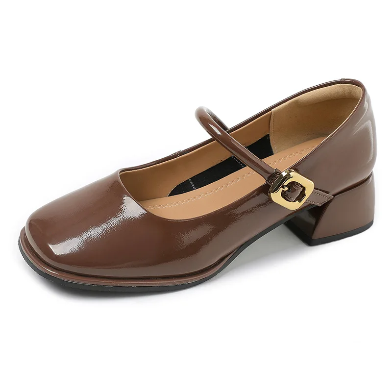 GKTINOO 2025 Spring Autumn Shoes Woman Patent Leather Women Pumps Lady Round Toe Platform Mary Janes High Heel Women's Shoes
GKTINOO 2025 Spring Autumn Shoes Woman Patent Leather Women Pumps Lady Round Toe Platform Mary Janes High Heel Women's Shoes