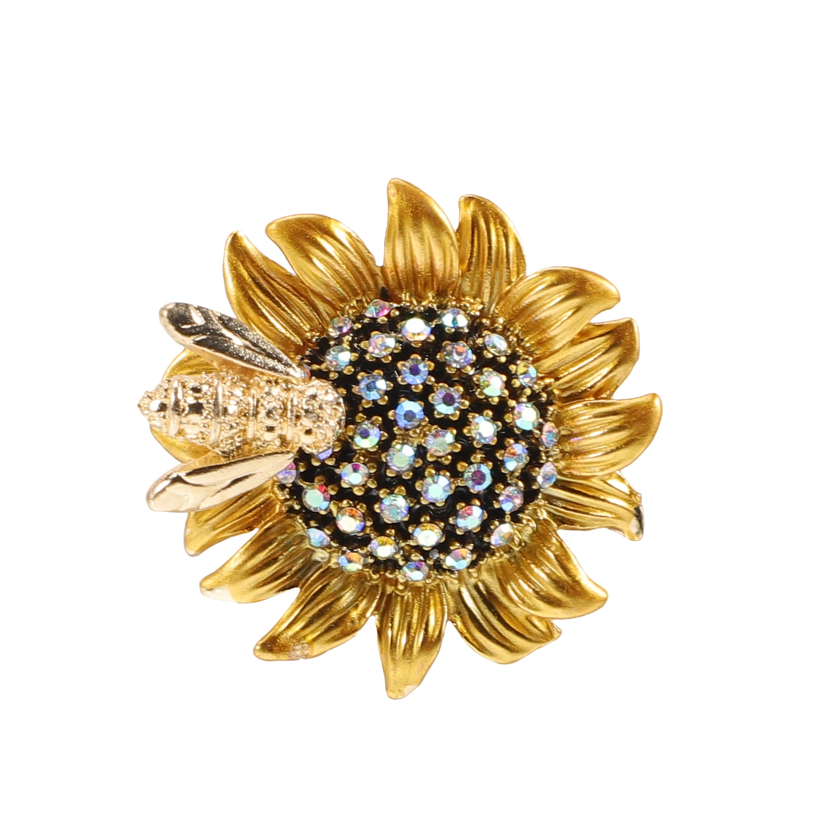 Daisy Flower Brooch Sparkly Rhinestone Sunflower Pin Party Prom Lapel Pin Jewelry Daisy Pin,rhinestone Brooch,bee Brooch 
Daisy Flower Brooch Sparkly Rhinestone Sunflower Pin Party Prom Lapel Pin Jewelry Daisy Pin,rhinestone Brooch,bee Brooch