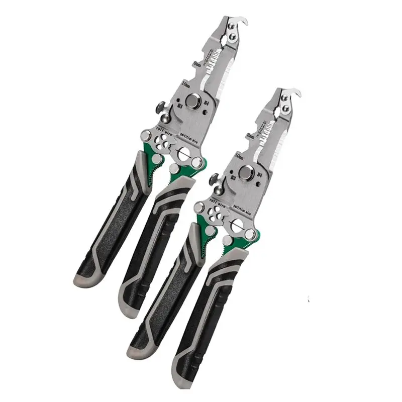 1 Apr.18 In 1 Wire Stripper Foldable, Multifunctional Folding Wire Stripper-Professional Electrician Tool, Wire Stripper
1 Apr.18 In 1 Wire Stripper Foldable, Multifunctional Folding Wire Stripper-Professional Electrician Tool, Wire Stripper