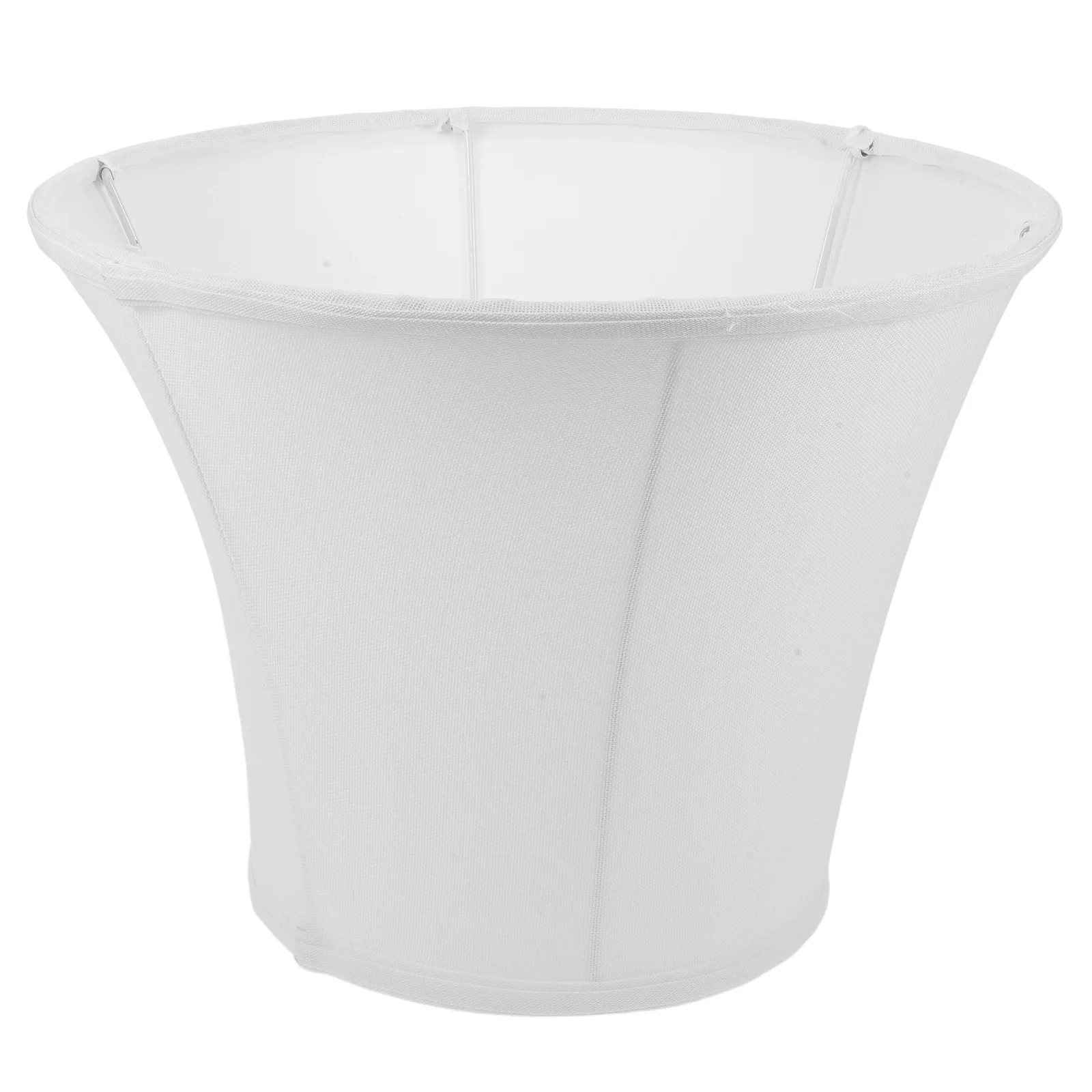 Fabric Lamp Shade Small Drum Lampshade Cover Foldable Decorative Replacement for Bedroom Living Room Lamp Shade White 
Fabric Lamp Shade Small Drum Lampshade Cover Foldable Decorative Replacement for Bedroom Living Room Lamp Shade White