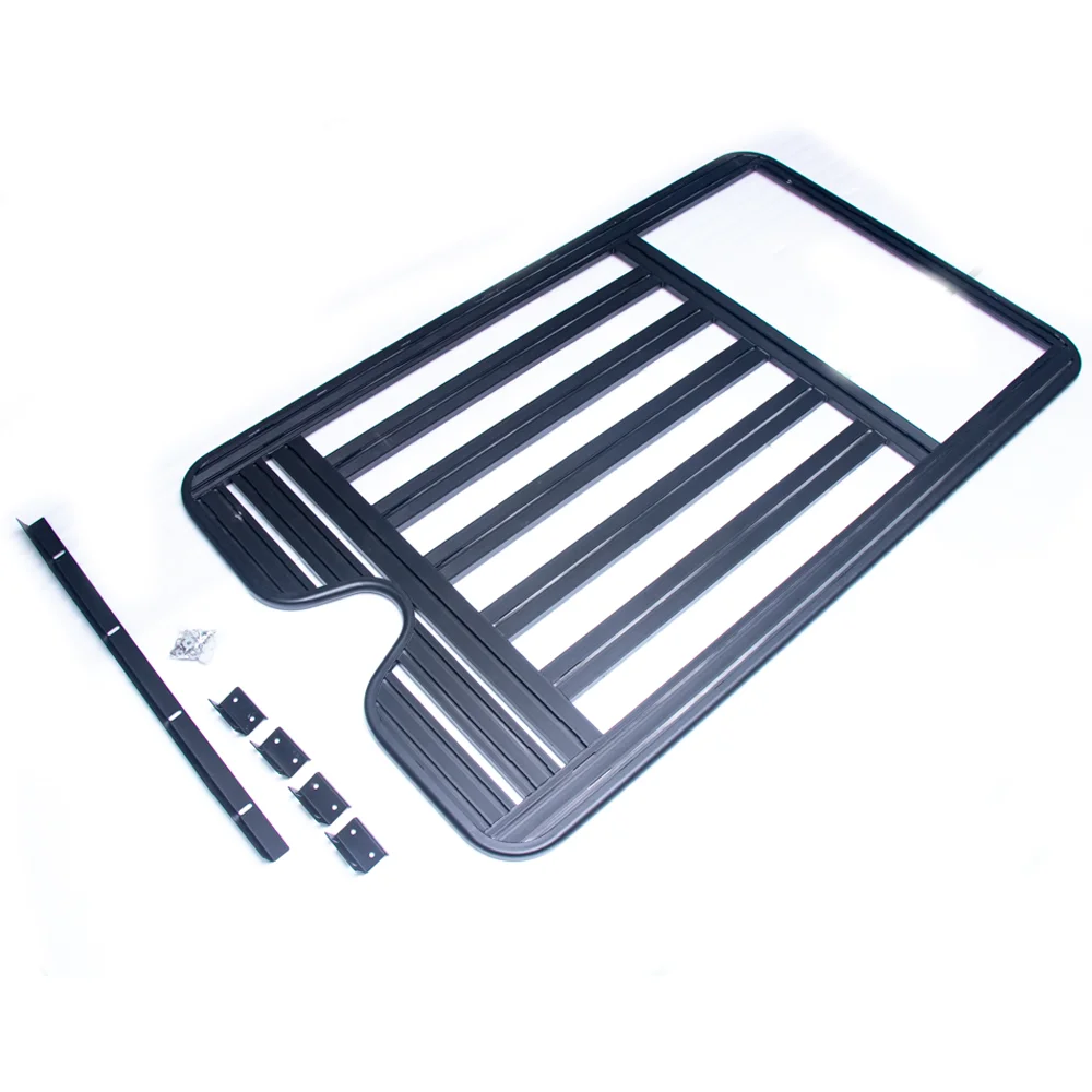 OEM Aluminum Car Accessories Black Flat Customized Roof Rail Roof Rack for Jeep Gladiator
OEM Aluminum Car Accessories Black Flat Customized Roof Rail Roof Rack for Jeep Gladiator