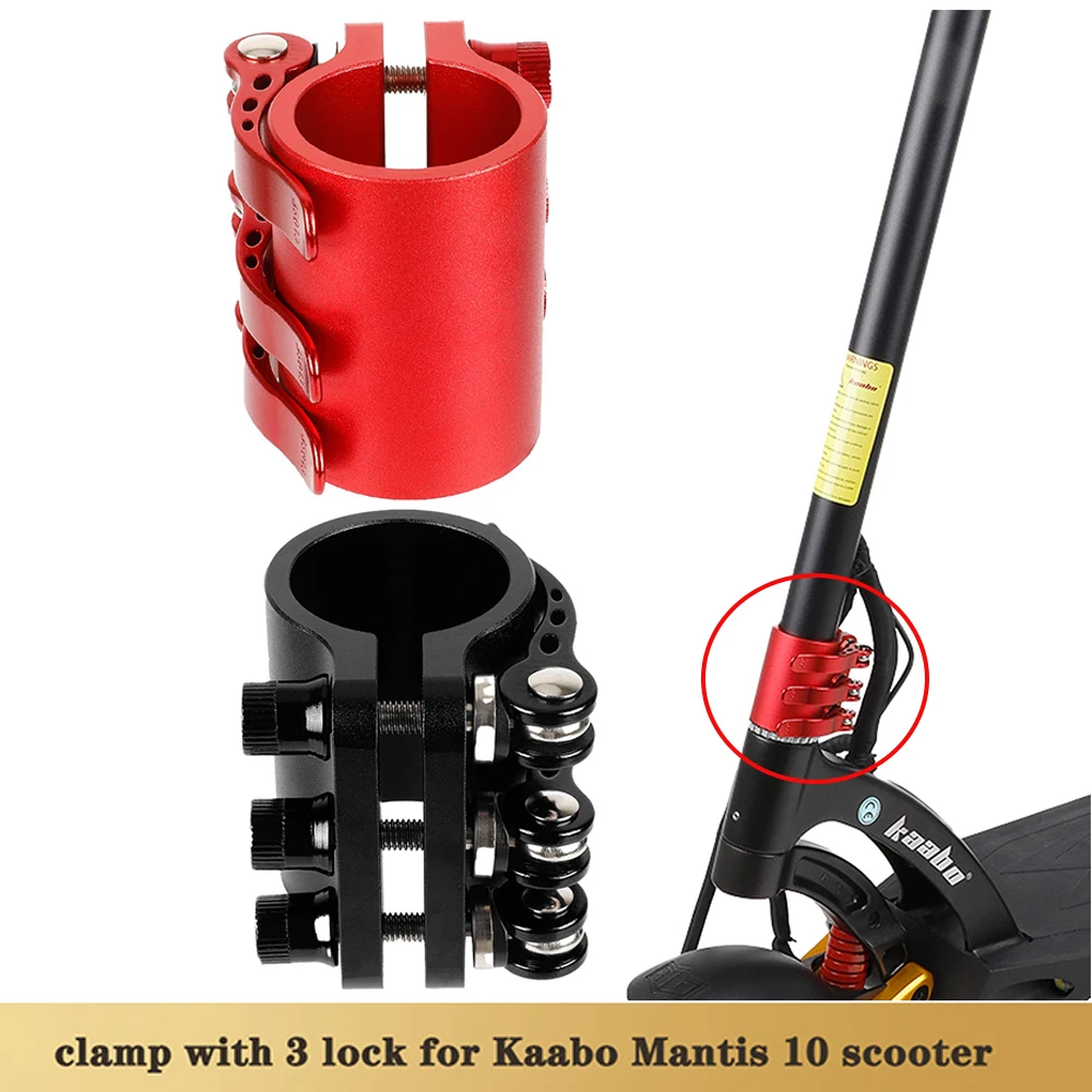 Original Kaabo 3-hole Reinforcement Lock for Kaabo Mantis 10 Scooter Folding Clamp Kit Aluminum Clip Lock Bar Fixing Accessories
Original Kaabo 3-hole Reinforcement Lock for Kaabo Mantis 10 Scooter Folding Clamp Kit Aluminum Clip Lock Bar Fixing Accessories