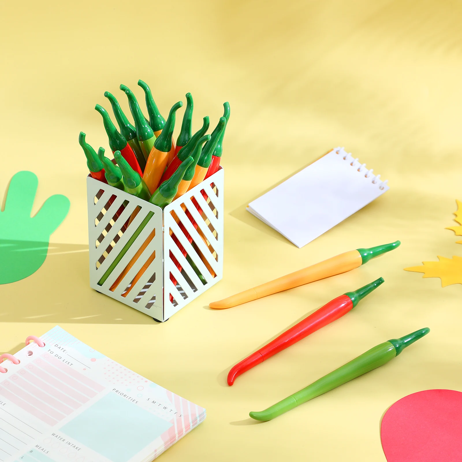 18Pcs Chili Shaped Gel Pens Cute Fine Tip Writing Pens Creative Cartoon Stationery School Office Home Use Students Gift
18Pcs Chili Shaped Gel Pens Cute Fine Tip Writing Pens Creative Cartoon Stationery School Office Home Use Students Gift