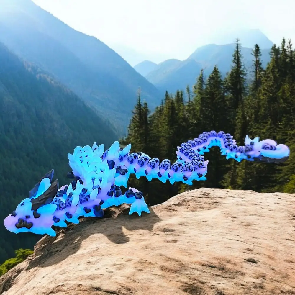 Simulated Eye 3D Printed Dragon Chinese Dragon All-in-one Molding 3D Printed Diceratops Dragon Rotatable Laser
Simulated Eye 3D Printed Dragon Chinese Dragon All-in-one Molding 3D Printed Diceratops Dragon Rotatable Laser