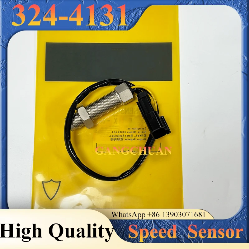 324-4131 Датчик скорости революции 3244131 для экскаватора Caterpillar E320D E320C E320B
324-4131 Датчик скорости революции 3244131 для экскаватора Caterpillar E320D E320C E320B