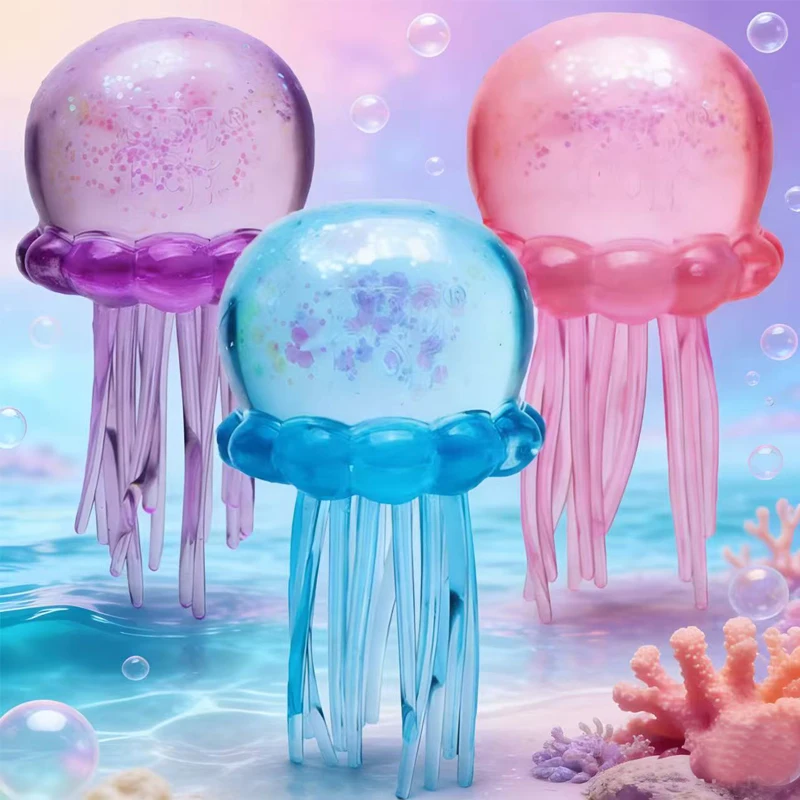 Squishy Toy Nee Doh Jellyfish Squeeze Figet Toys for ADHD Population Antiestres Sensory Stress Reliever Toys антистресс
Squishy Toy Nee Doh Jellyfish Squeeze Figet Toys for ADHD Population Antiestres Sensory Stress Reliever Toys антистресс