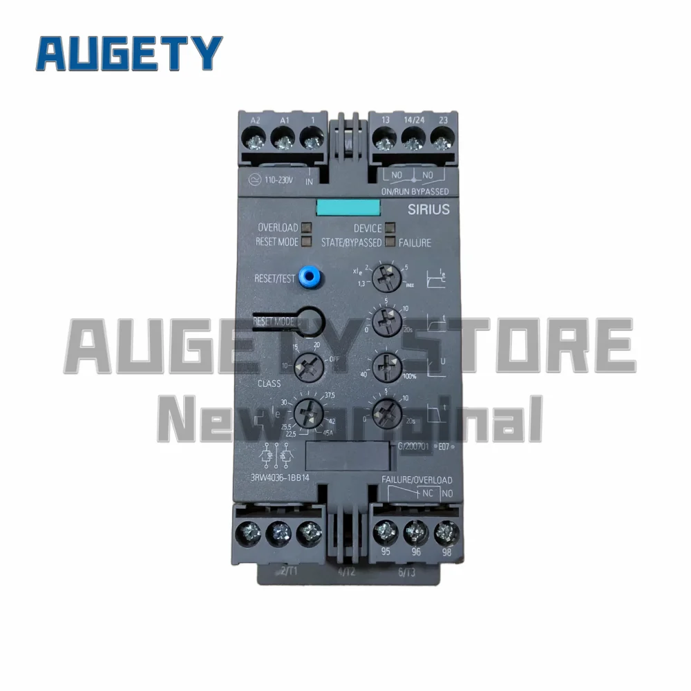 Original For Siemens 3RW4036-1BB14 3RW40361BB14 Soft Starter
Original For Siemens 3RW4036-1BB14 3RW40361BB14 Soft Starter