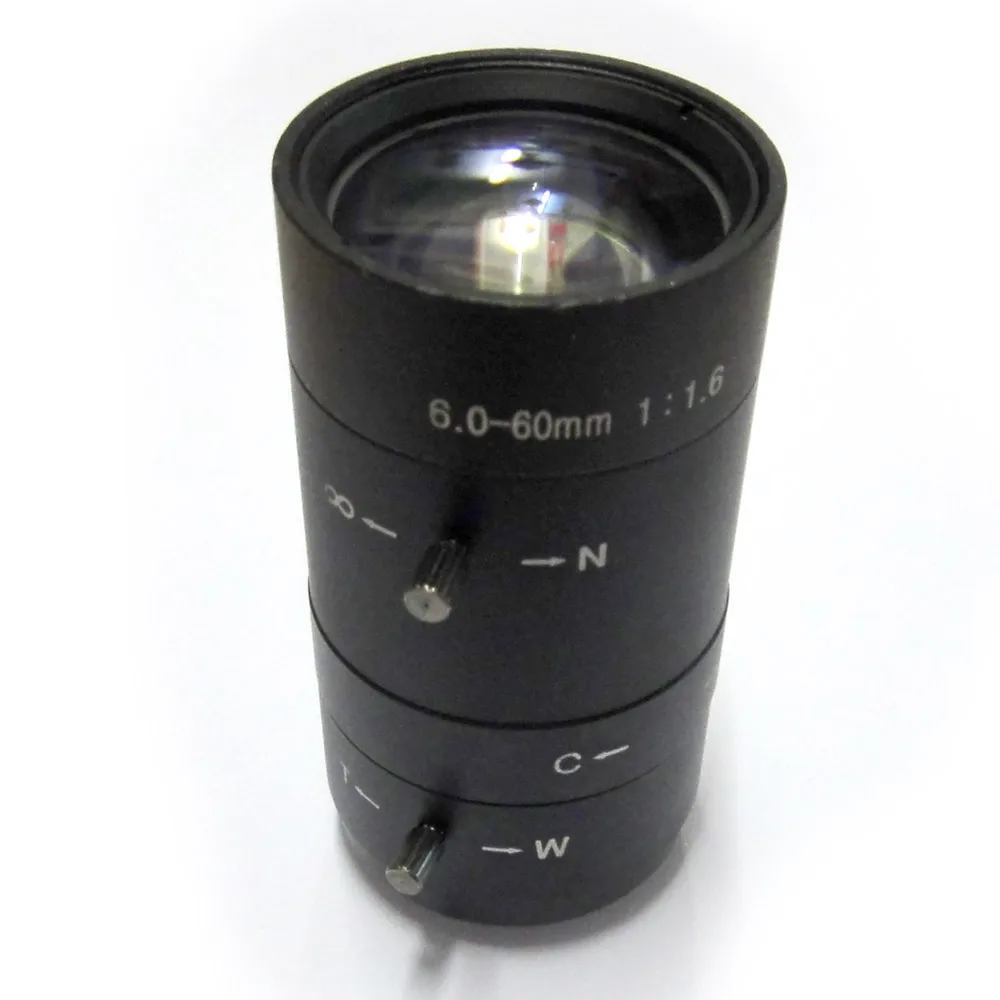 HD 1/3 "6-60 мм объектив для видеонаблюдения IR F1.6 с апертурой и ручной диафрагмой, крепление CS 6 мм-60 мм для IP-камеры CCD безопасности
HD 1/3 "6-60 мм объектив для видеонаблюдения IR F1.6 с апертурой и ручной диафрагмой, крепление CS 6 мм-60 мм для IP-камеры CCD безопасности