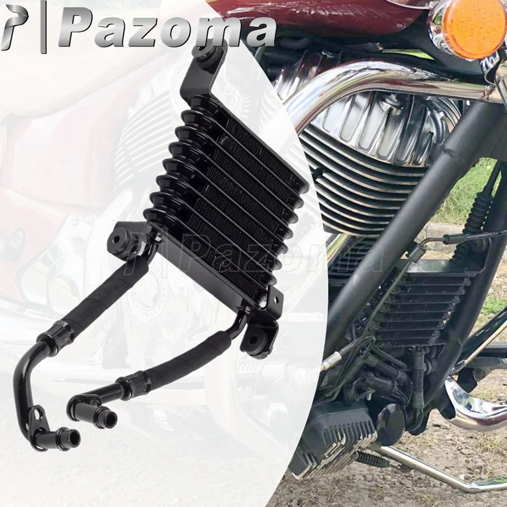 Motorcycle Oil Radiator Cooler For Indian Chief Springfield Vintage Classic Dark Horse Black Aluminum Oils Cooling Kit 2016-2021
Motorcycle Oil Radiator Cooler For Indian Chief Springfield Vintage Classic Dark Horse Black Aluminum Oils Cooling Kit 2016-2021