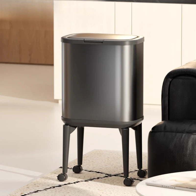 Special trash can for high-footed kitchen No bending sanitary bucket Household large-capacity pulley removable
Special trash can for high-footed kitchen No bending sanitary bucket Household large-capacity pulley removable