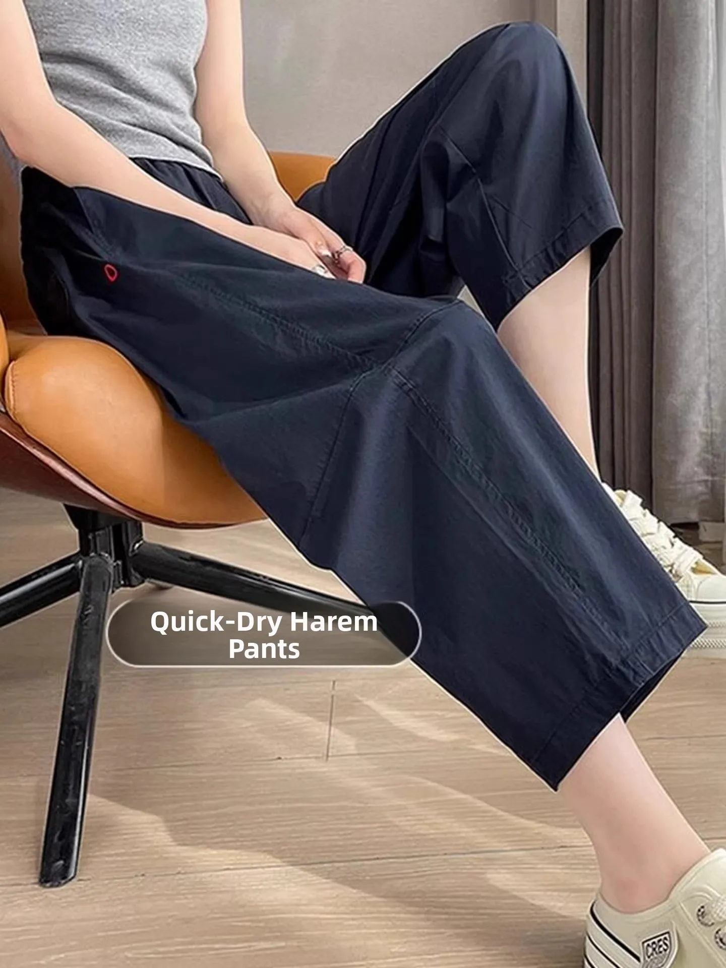 Ice Silk Harem Pants Women's Summer Thin Large Size Short Nine Points Rutabaga Quick Dry Sports Dad Pants Casual High Waist S...
Ice Silk Harem Pants Women's Summer Thin Large Size Short Nine Points Rutabaga Quick Dry Sports Dad Pants Casual High Waist S...