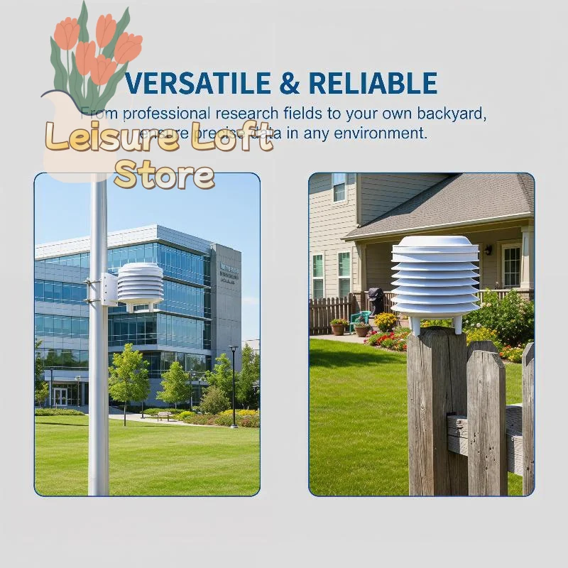 Weather Station ABS Shelter with Louver Box for Empty Instrument Fits 6-10 Floors Sensor Module Protection
Weather Station ABS Shelter with Louver Box for Empty Instrument Fits 6-10 Floors Sensor Module Protection