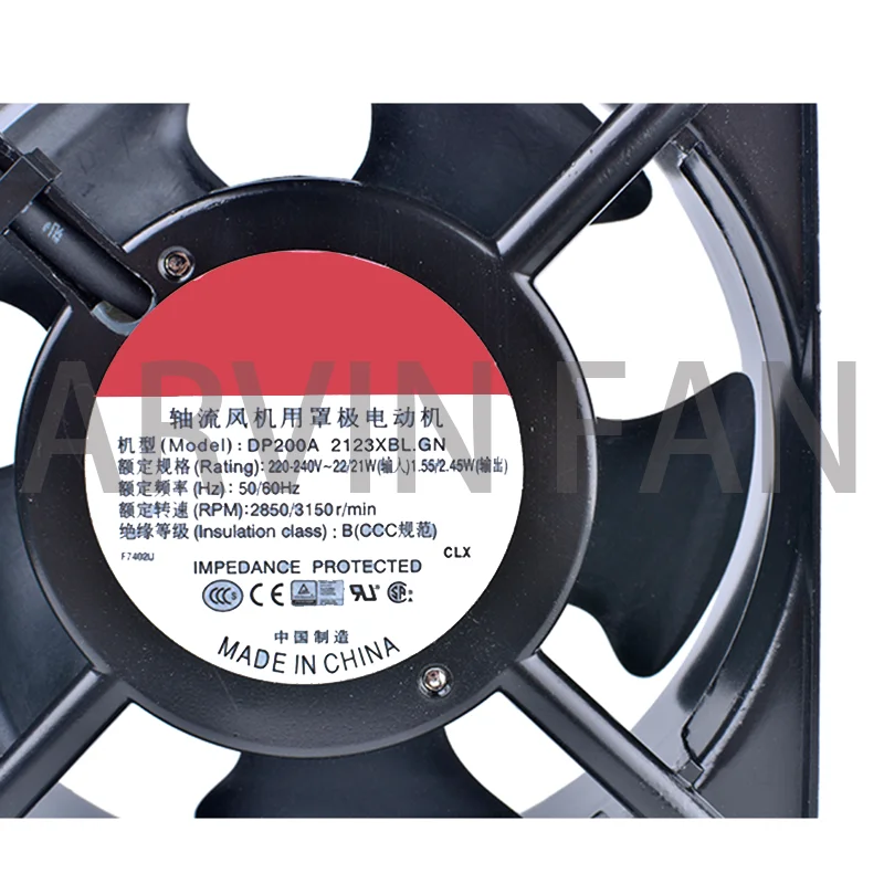 _ DP200A2123XBL.GN2123XBT 12 см 120 мм 12038 220 В металлический вентилятор охлаждения переменного тока
_ DP200A2123XBL.GN2123XBT 12 см 120 мм 12038 220 В металлический вентилятор охлаждения переменного тока