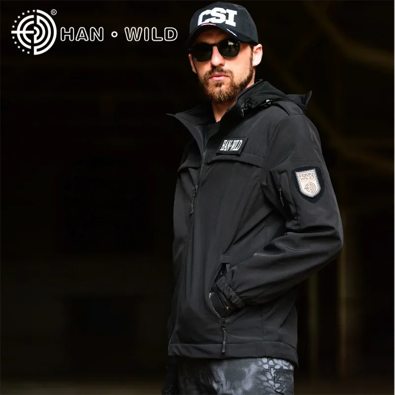2020 Winter Strong man Shark leather jacket Soft Shell Hooded Waterproof Fleece Top Men Hiking Outdoor Camping clothes
2020 Winter Strong man Shark leather jacket Soft Shell Hooded Waterproof Fleece Top Men Hiking Outdoor Camping clothes