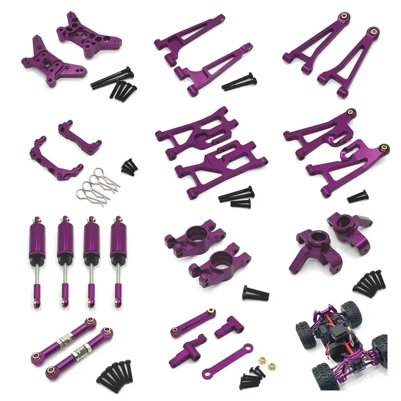 MJX1/14 14209 14210 High Speed Off-road Remote Control Car Accessories Metal Upgrade Modified Wearing Parts Set
MJX1/14 14209 14210 High Speed Off-road Remote Control Car Accessories Metal Upgrade Modified Wearing Parts Set