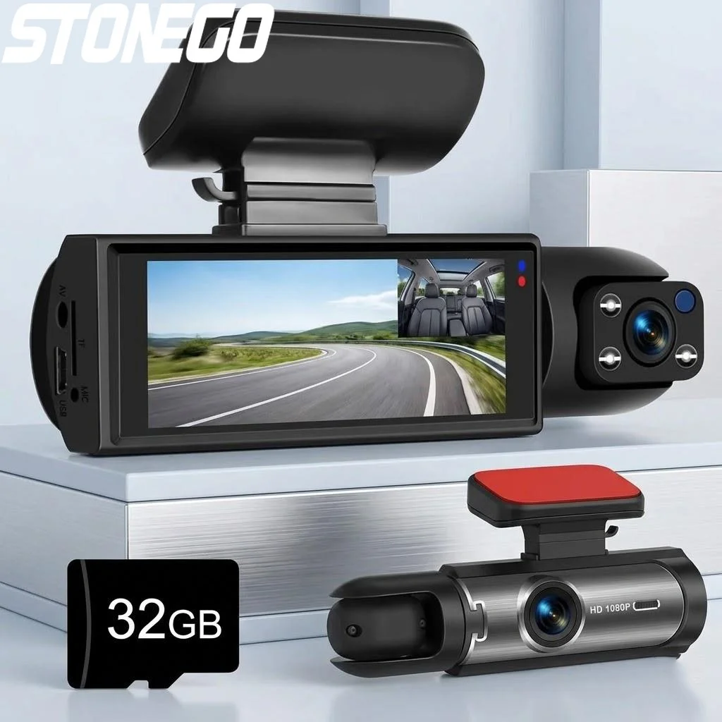 1080P Dual Dash Cam Front and Rear Night Vision G Sensor 16 Inch IPS Screen Car DVR Driving Recorder for Vehicles
1080P Dual Dash Cam Front and Rear Night Vision G Sensor 16 Inch IPS Screen Car DVR Driving Recorder for Vehicles