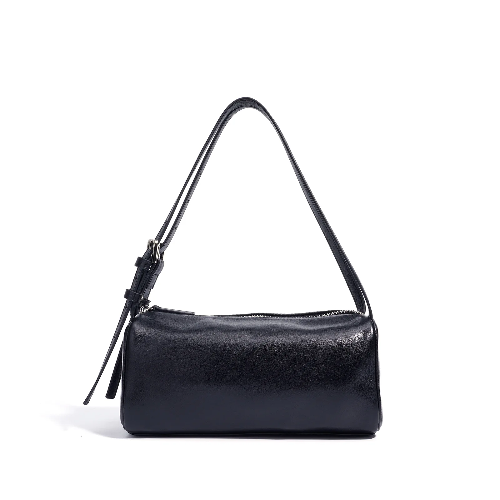 Niche Luxury Cylinder Bag Women Genuine Leather Pencil Case Style Handbag Fashion Commuter Shoulder Crossbody Bag
Niche Luxury Cylinder Bag Women Genuine Leather Pencil Case Style Handbag Fashion Commuter Shoulder Crossbody Bag