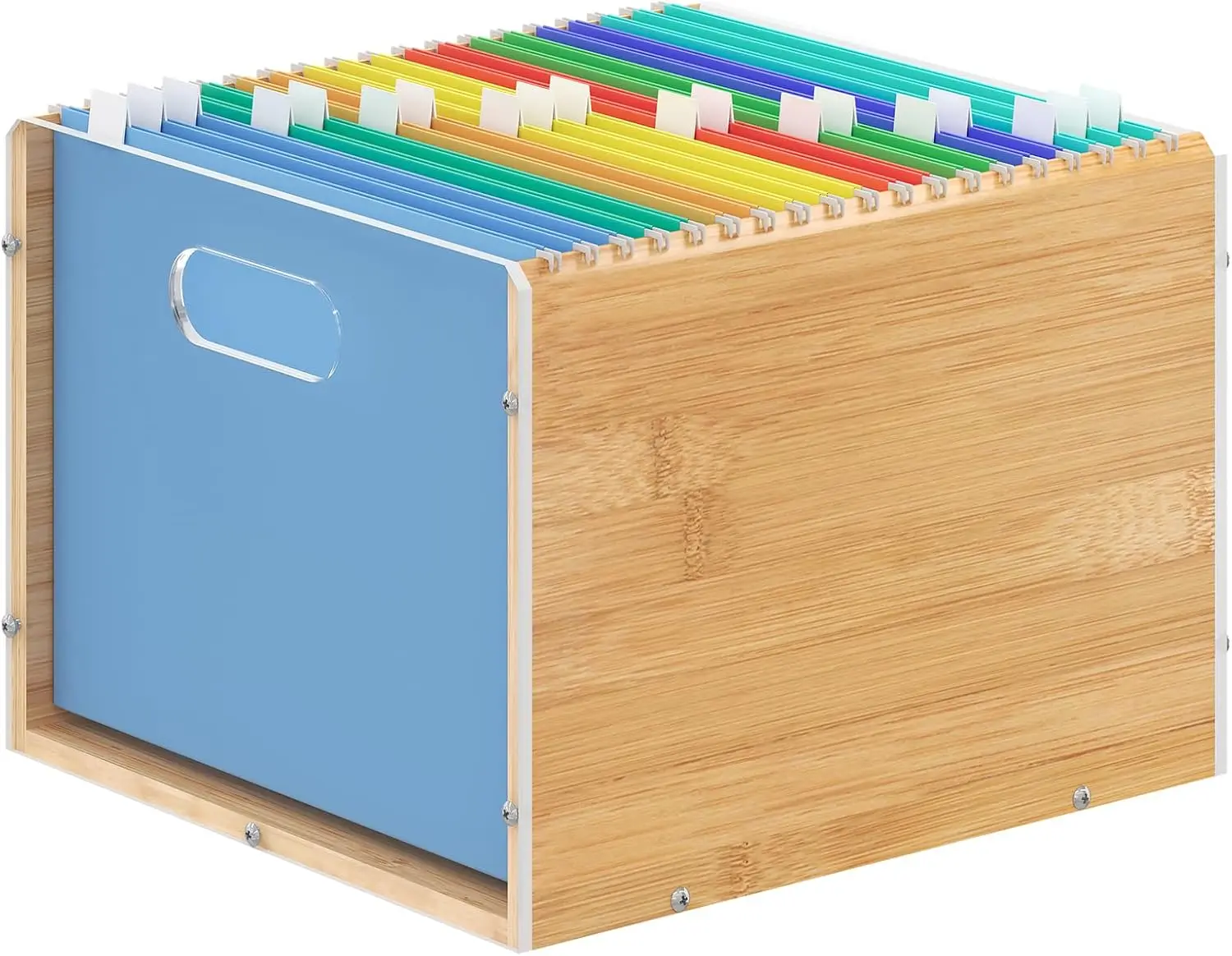 Hanging File Organizer, Clear Acrylic File Box Organizer, Bamboo Filing Box File Crate Organizer Storage Boxes, Portable Fili
Hanging File Organizer, Clear Acrylic File Box Organizer, Bamboo Filing Box File Crate Organizer Storage Boxes, Portable Fili