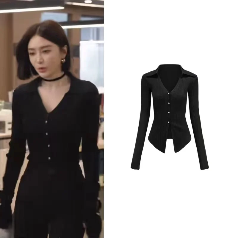Shiny Her Qin Lan Thin Knitted Open Cardigan Women's Street Style Pure Color Long Sleeve Top Autumn Fashion Ladies Knitwear
Shiny Her Qin Lan Thin Knitted Open Cardigan Women's Street Style Pure Color Long Sleeve Top Autumn Fashion Ladies Knitwear