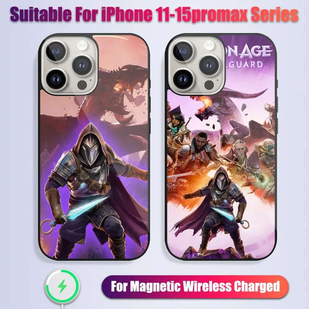 Game Dragon A-Age The Veilguard Phone Case For iPhone 13 14 15 11 12 Pro Max Plus Glass Charging Magsafe Magnetic Cover
Game Dragon A-Age The Veilguard Phone Case For iPhone 13 14 15 11 12 Pro Max Plus Glass Charging Magsafe Magnetic Cover