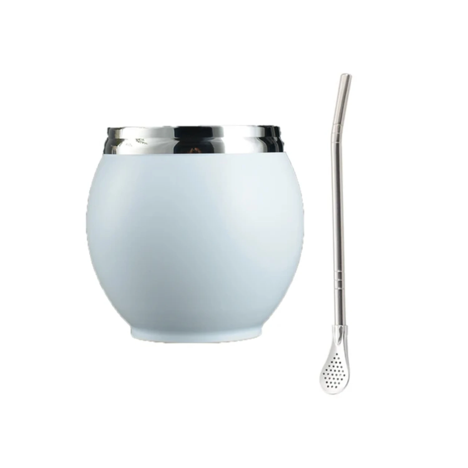 1pc Stainless Steel Maté Cup Double Layer Maté Tea Special Water Cup High Value Creative Maté Cup Send A Straw Spoon
1pc Stainless Steel Maté Cup Double Layer Maté Tea Special Water Cup High Value Creative Maté Cup Send A Straw Spoon