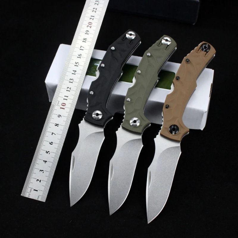 Pocket Camping Folding Knife Tactical Hunting Outdoor Survival Knife 8cr13 Blade Nylon fibre Multifunctional Utility EDC Tools
Pocket Camping Folding Knife Tactical Hunting Outdoor Survival Knife 8cr13 Blade Nylon fibre Multifunctional Utility EDC Tools