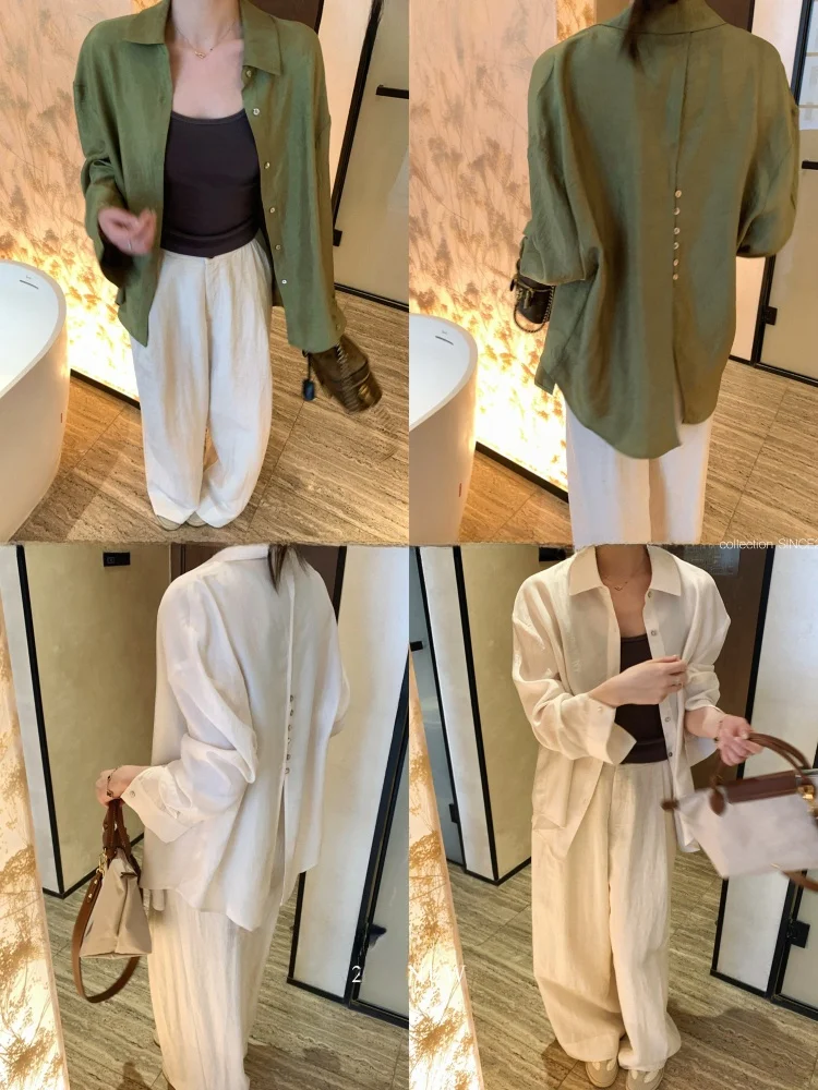 Женский топ Libby Luminous Acetate с длинными рукавами, свободного кроя, с защитой от солнца, модный, с разрезом сзади, универсальный
Женский топ Libby Luminous Acetate с длинными рукавами, свободного кроя, с защитой от солнца, модный, с разрезом сзади, универсальный