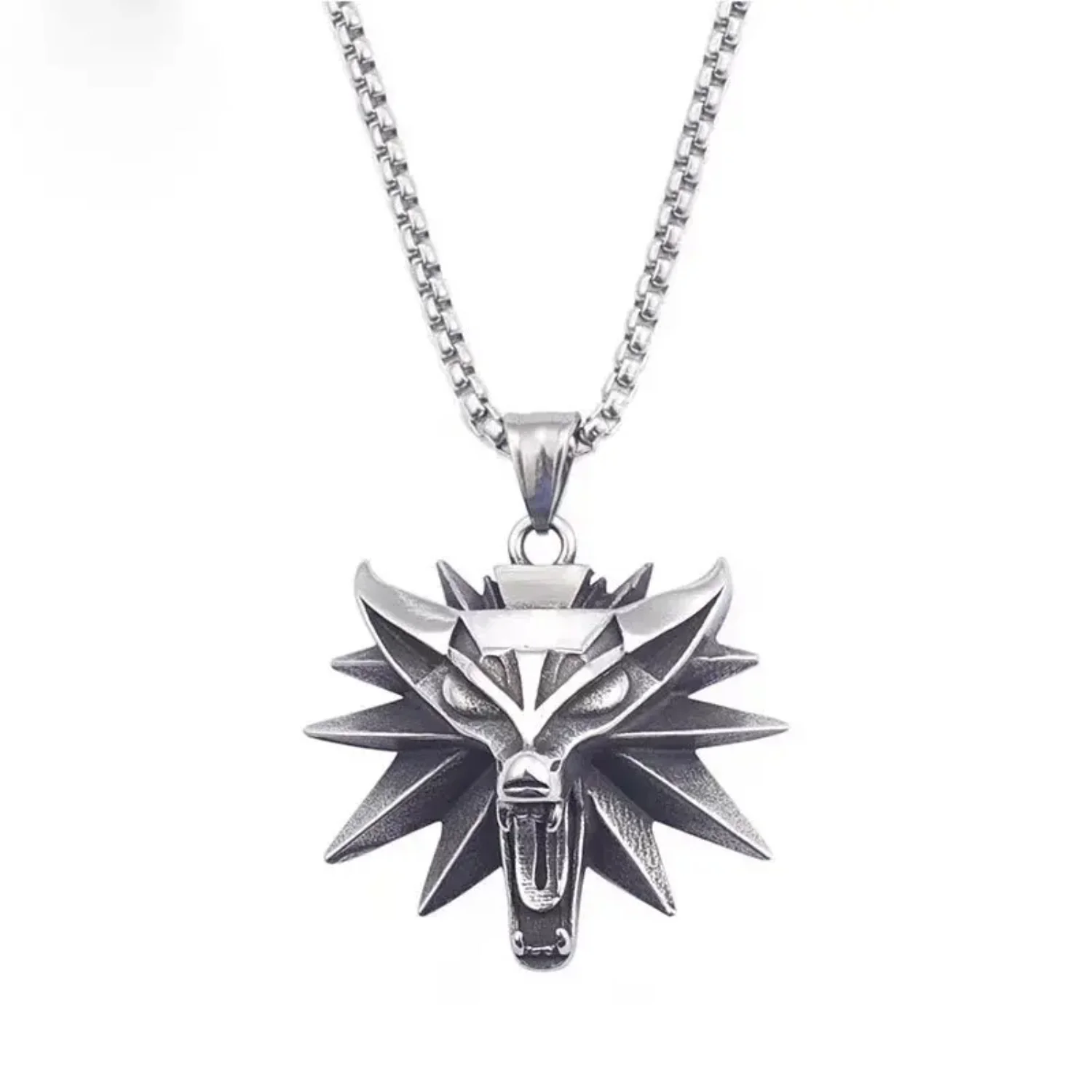 Stainless Steel Wolf Head Pendant Necklace - Bold and Stylish Statement Piece for Men and Women
Stainless Steel Wolf Head Pendant Necklace - Bold and Stylish Statement Piece for Men and Women