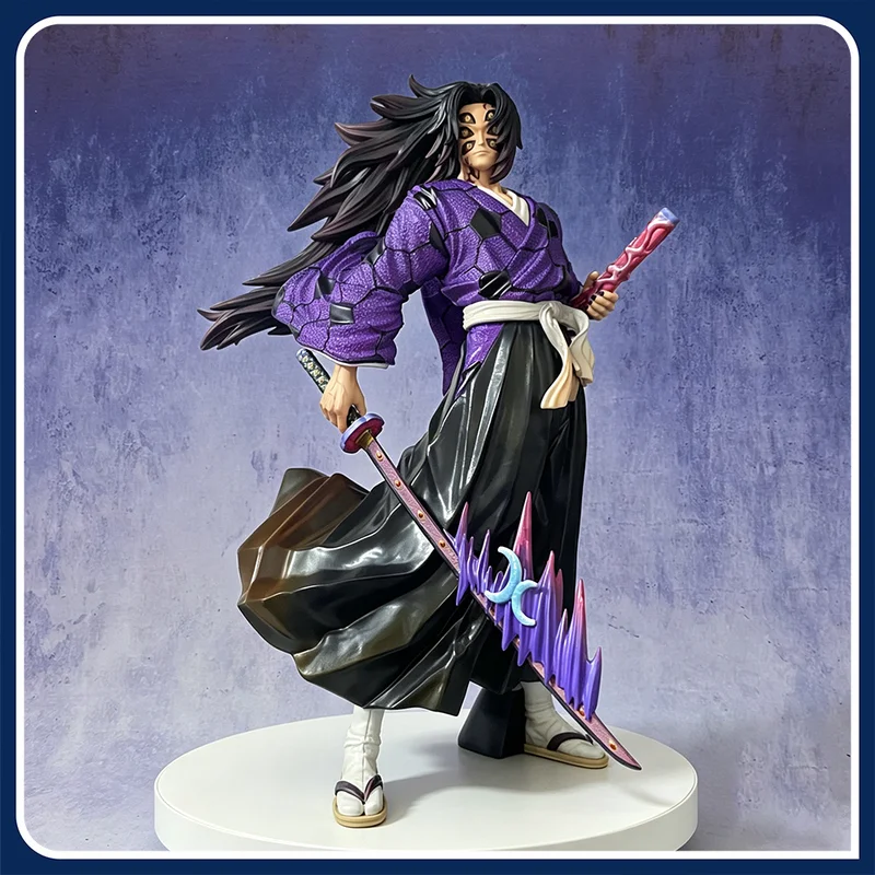 24cm Demon Slayer Kokushibo Pvc Figure Upper Rank 1 Purple Moon Samurai Action Figure Anime Ornament Collectible Model Toy Gift
24cm Demon Slayer Kokushibo Pvc Figure Upper Rank 1 Purple Moon Samurai Action Figure Anime Ornament Collectible Model Toy Gift