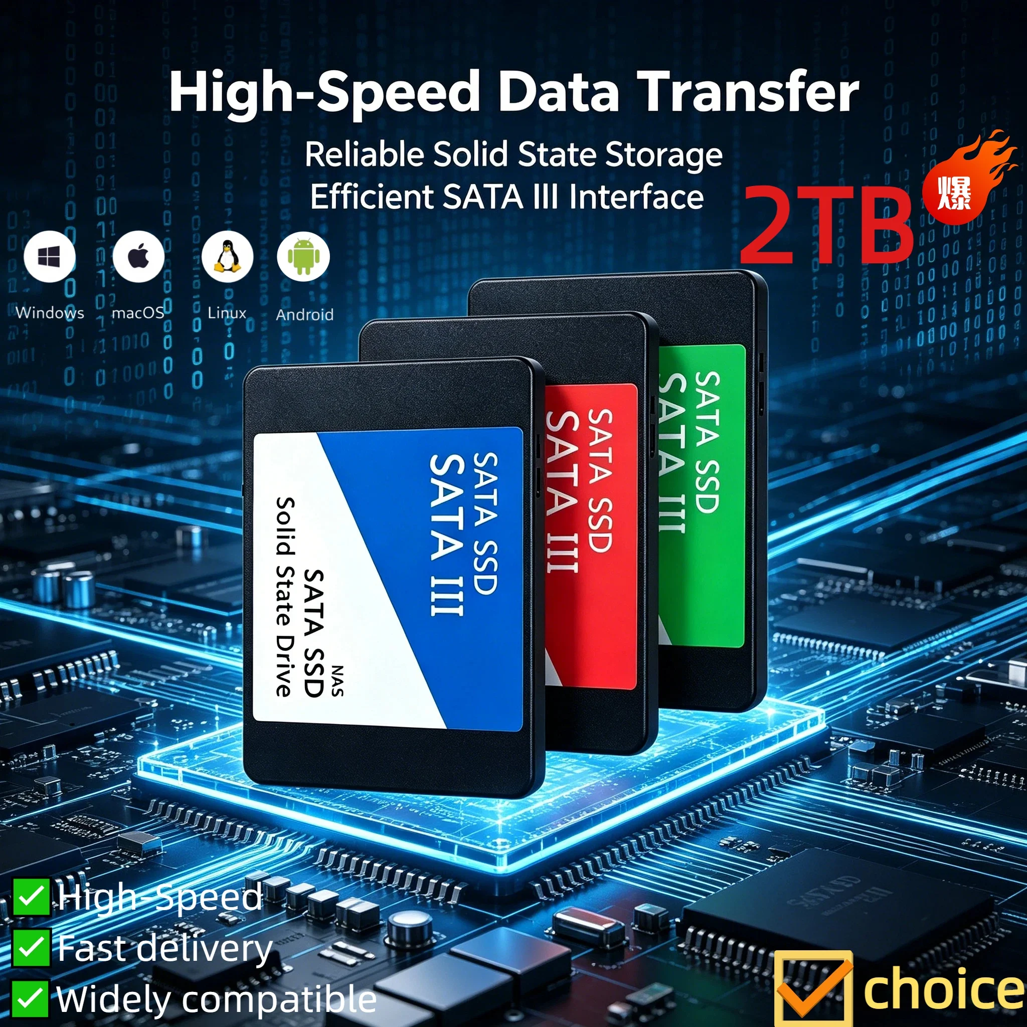 Portable 2TB SATA3 External SSD High Speed Solid State Hard Disk Drive For Laptop PC Data Elite XPro Max Backup Upgrade Fast
Portable 2TB SATA3 External SSD High Speed Solid State Hard Disk Drive For Laptop PC Data Elite XPro Max Backup Upgrade Fast