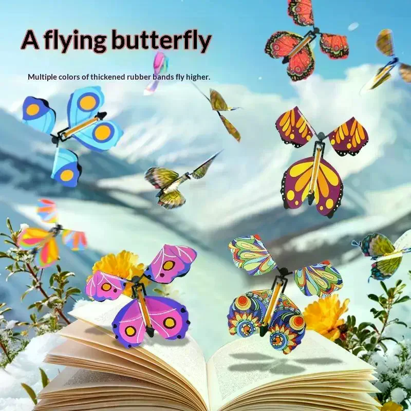 Magic Flying Butterfly Toys Multiple Colorful Designs Great For Birthday Party Favors Kids Surprise Fun Toys
Magic Flying Butterfly Toys Multiple Colorful Designs Great For Birthday Party Favors Kids Surprise Fun Toys
